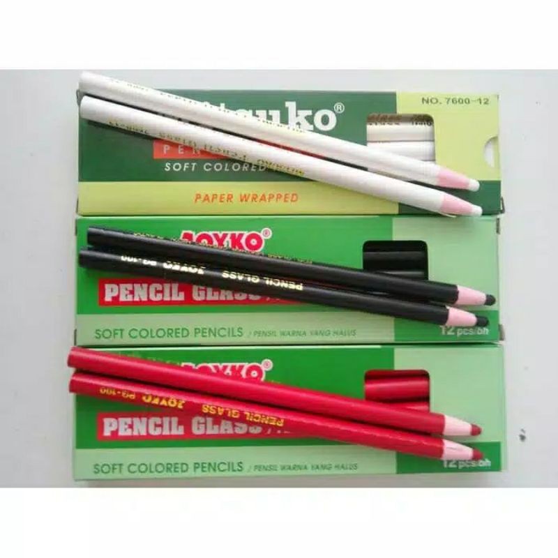 

JOYKO PG-100 pencil glass pensil kaca 1Pack / 12Pcs