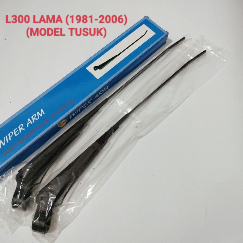 1Set Gagang Wiper Stang Wiper Kaca Mobil  L300 LAMA (LURUS/TUSUK)