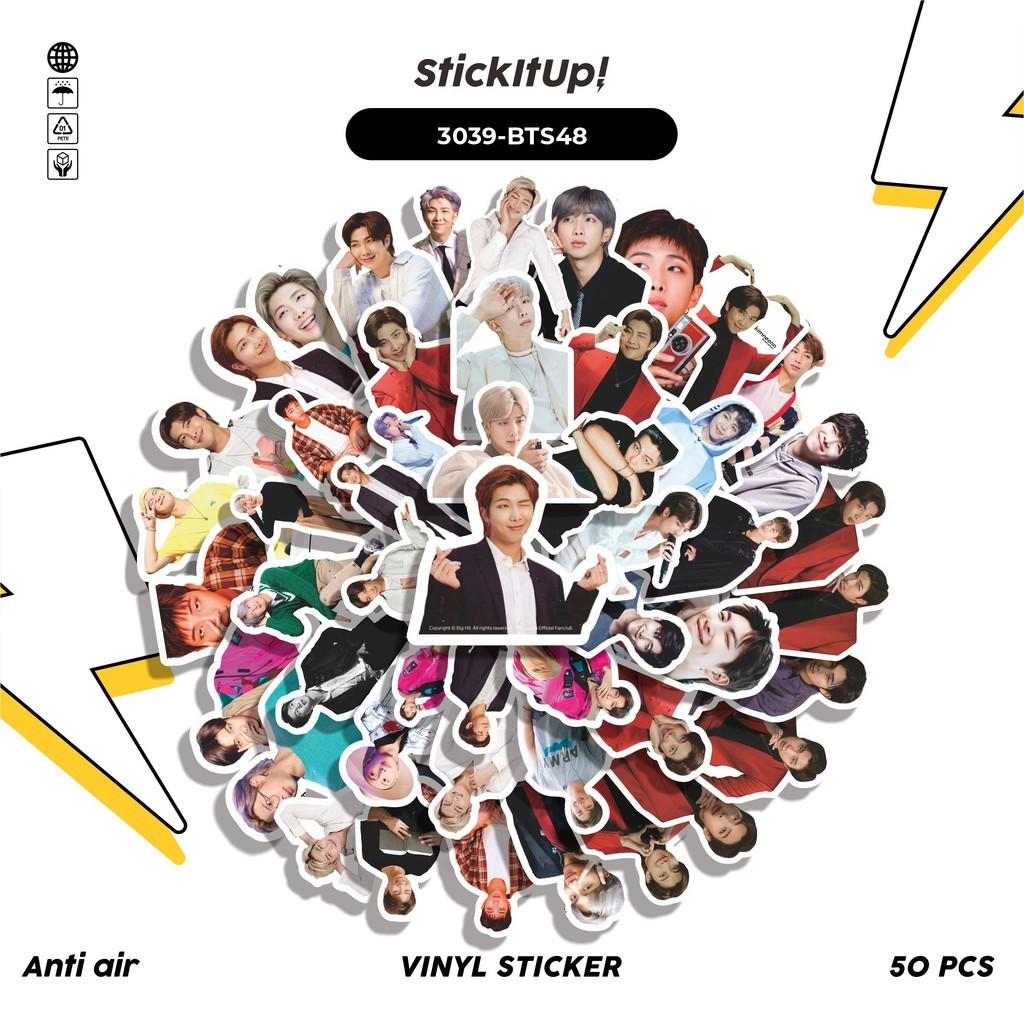 

COD✨ 50 Pcs Stiker KIM NAMJOOM SERIES 05 Lucu Anti Air Untuk Dekorasi Notebook Sepeda Skateboard Handphone DIY