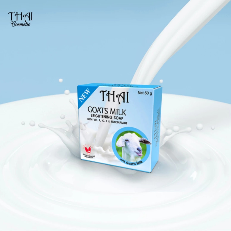Grosir Thai Goats Milk Soap 50g Lusinan Sabun Susu Kambing Sabun Batang
