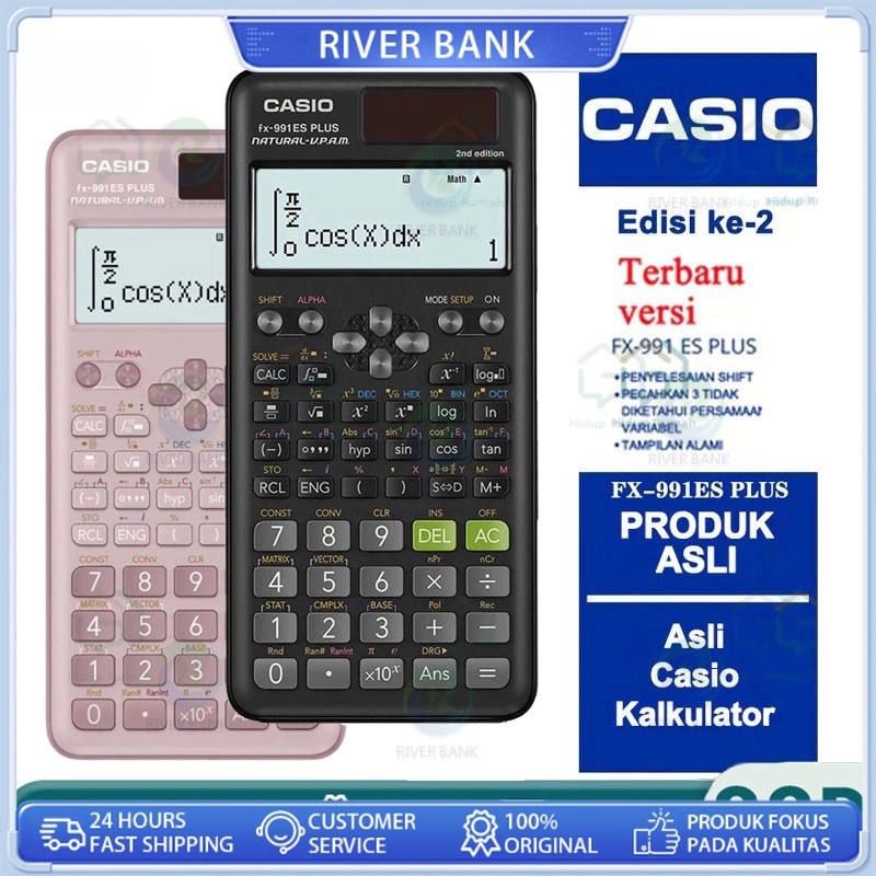 

Kalkulator Scientific Casio ilmiah FX-991EX/991ES-Plus Kalkulator Casio Scientific Calculator Casio Scientific/40 Konstanta Rumus