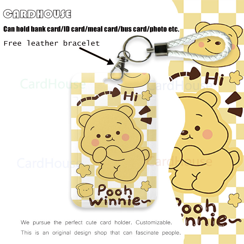 

( CardHouse ) ID CARD HOLDER Kartun Winnie Pooh LT90 Tempat Kartu Photocard Photo Card KARTUN