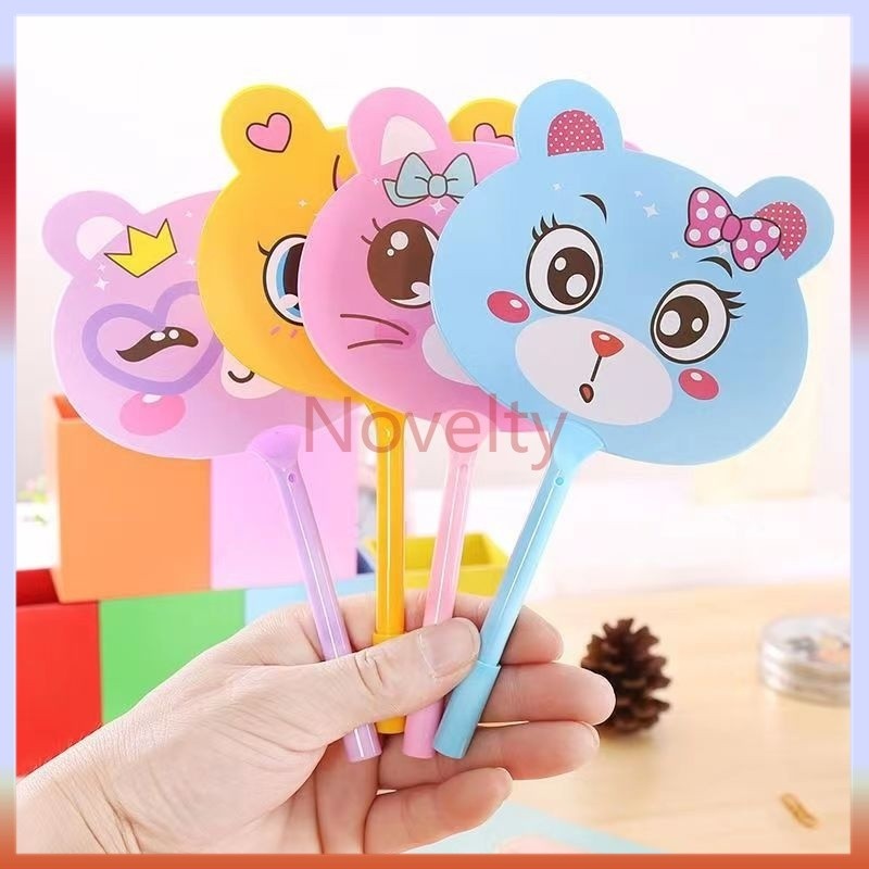 

Novelty Pulpen gel kipas/bolpoin kipas kartun/pulpen kipas kartun souvenir lucu