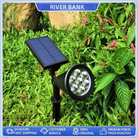 LAMPU TAMAN TENAGA MATAHARI lampu taman tancap solar cell - lampu outdoor taman tenaga surya LAMPU T