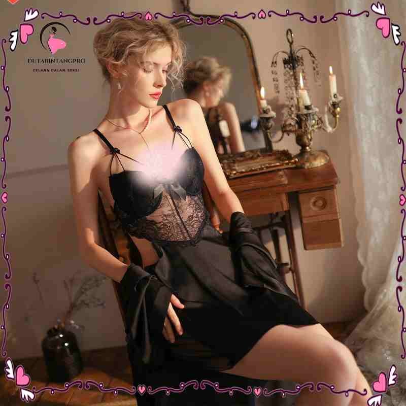 Lingerie cup bra baju tidur wanita Satin Baju Tidur Cup Bra Sexy Lingerie Wanita sexy lingerie satin