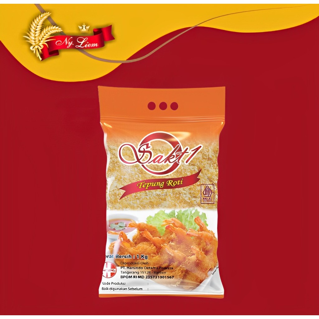 

SAKTI Tepung Roti 1Kg