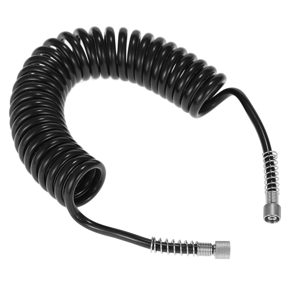 

Professional 3m(10') PU Spring Coil Airbrush Air Hose with Standard 1/8" Size Fittings on Both Ends For Airbrush Air Brush