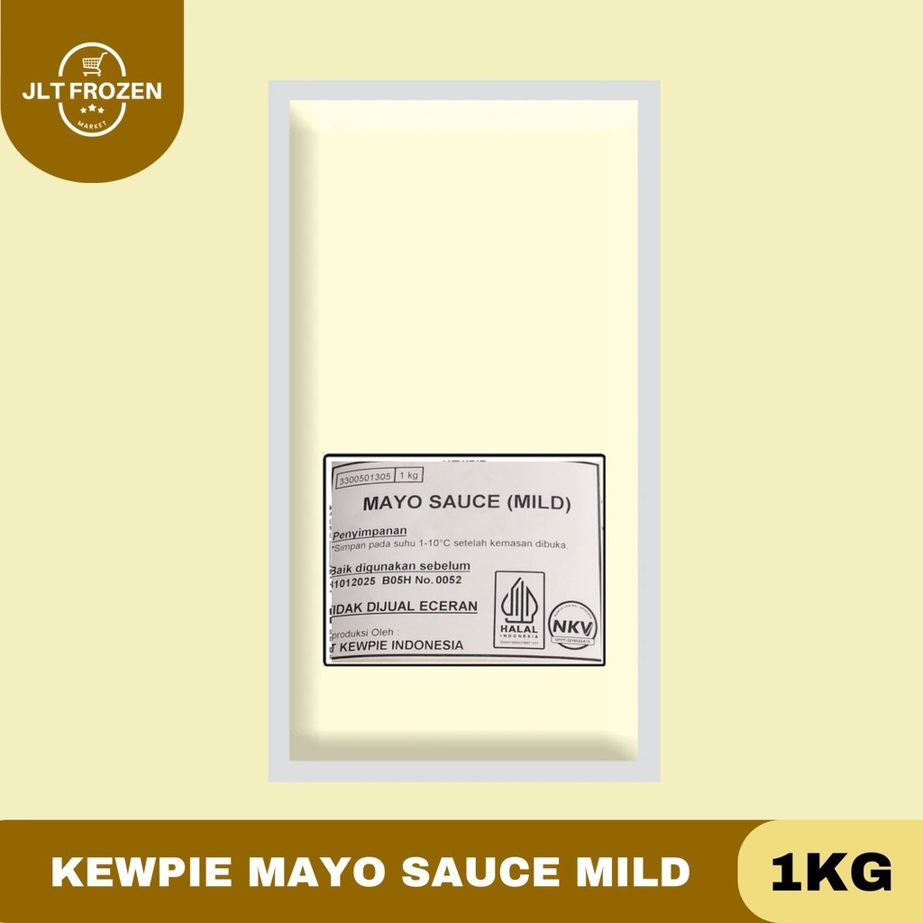 

Kewpie Mayonaise Sauce Mild / Salad Dressing / Meniati Sauce / Tar TAr Sauce / Roasted Sesame Saus / Mayonaise 1kg