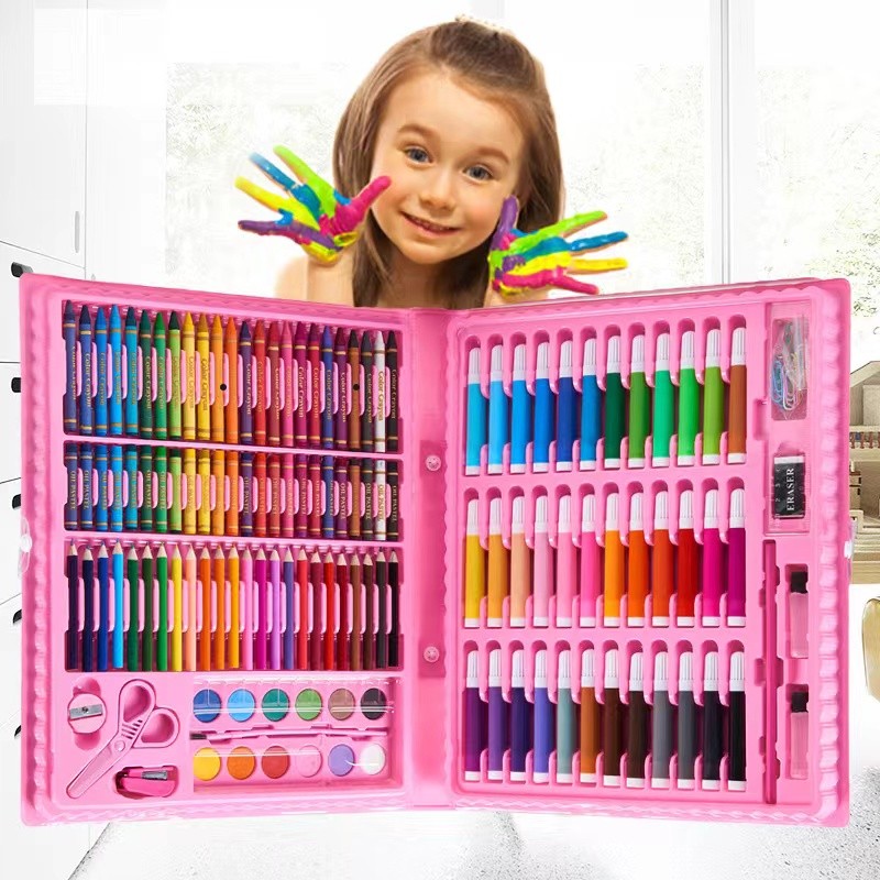 

Oil Pastel Crayon 150 Macam Warna Set Koper 150 in 1 Cocok Untuk Warna set-Suning Mall