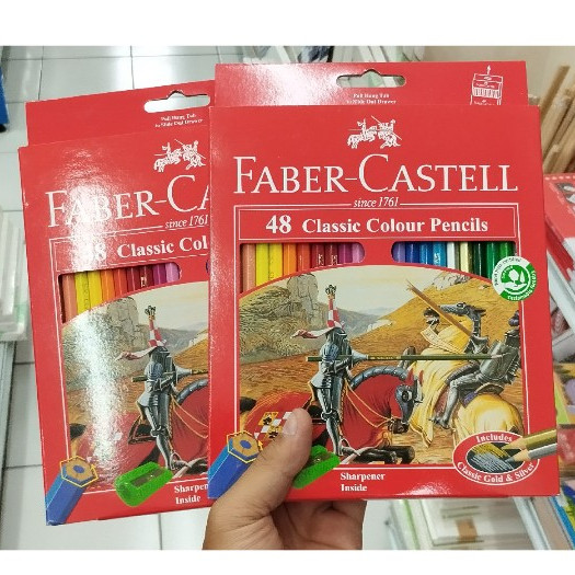 

PENSIL WARNA FABER-CASTELL CLASSIC 48 WARNA L ( 115858 ) 1112