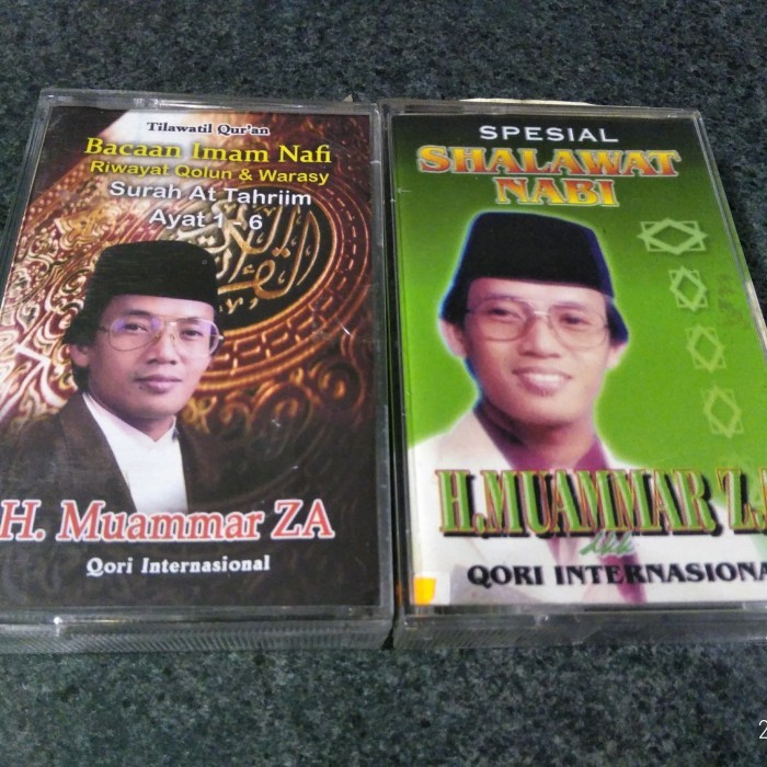 Kaset Murottal H Muammar ZA paket original