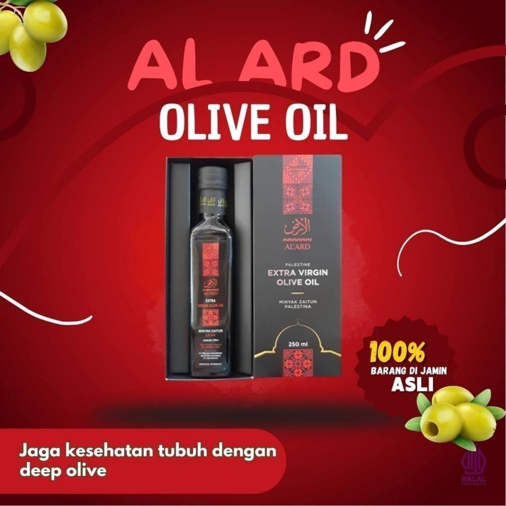 

TERMURAH TERMURAH AL' ARD EXTRA VIRGIN OLIVE OIL