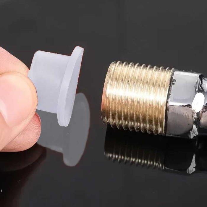 

Seal Kran Air Anti Bocor Seal Silicon Keran Pengganti Sealtape Gasket aplikasi drat 1/2 inch & 3/4in