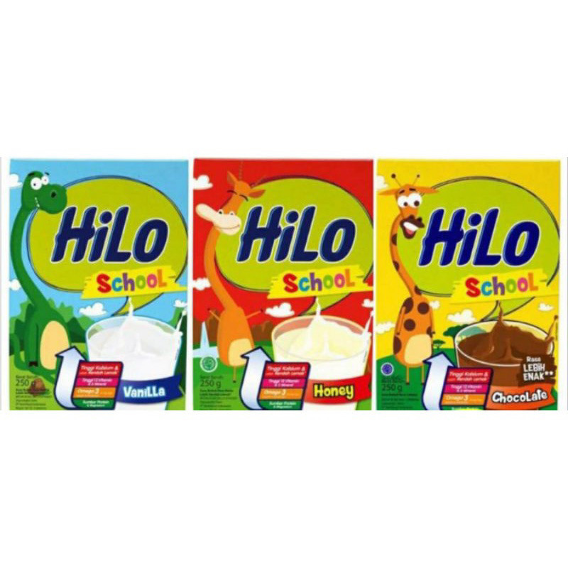 

Susu bubuk susu Pertumbuhan Hilo School 250gram