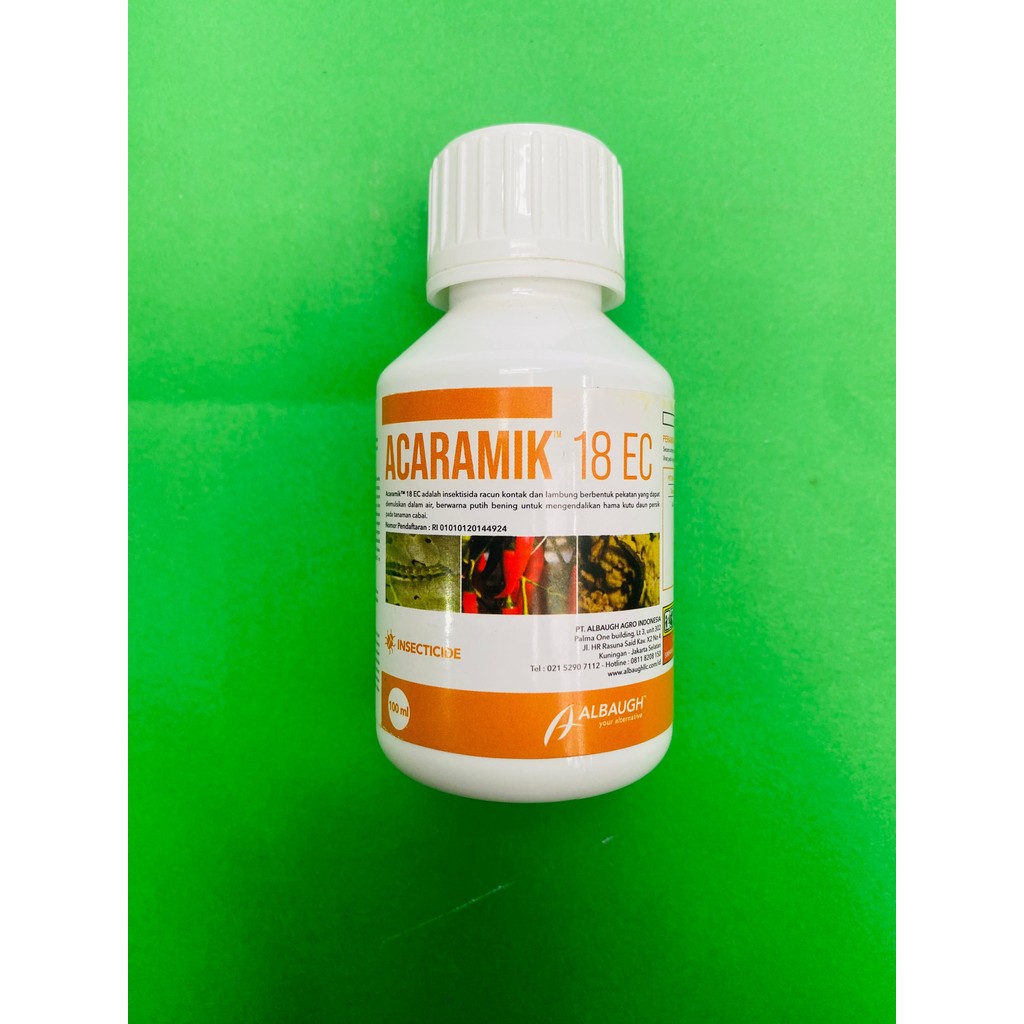 Insetisida wereng thrips kutu daun ACARAMIK 18EC isi 100ml dari ROTAM