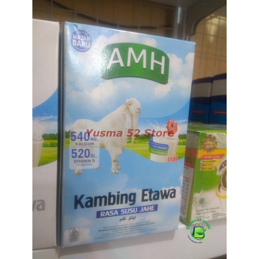 

AMH Susu Kambing Etawa Original Susu Jahe