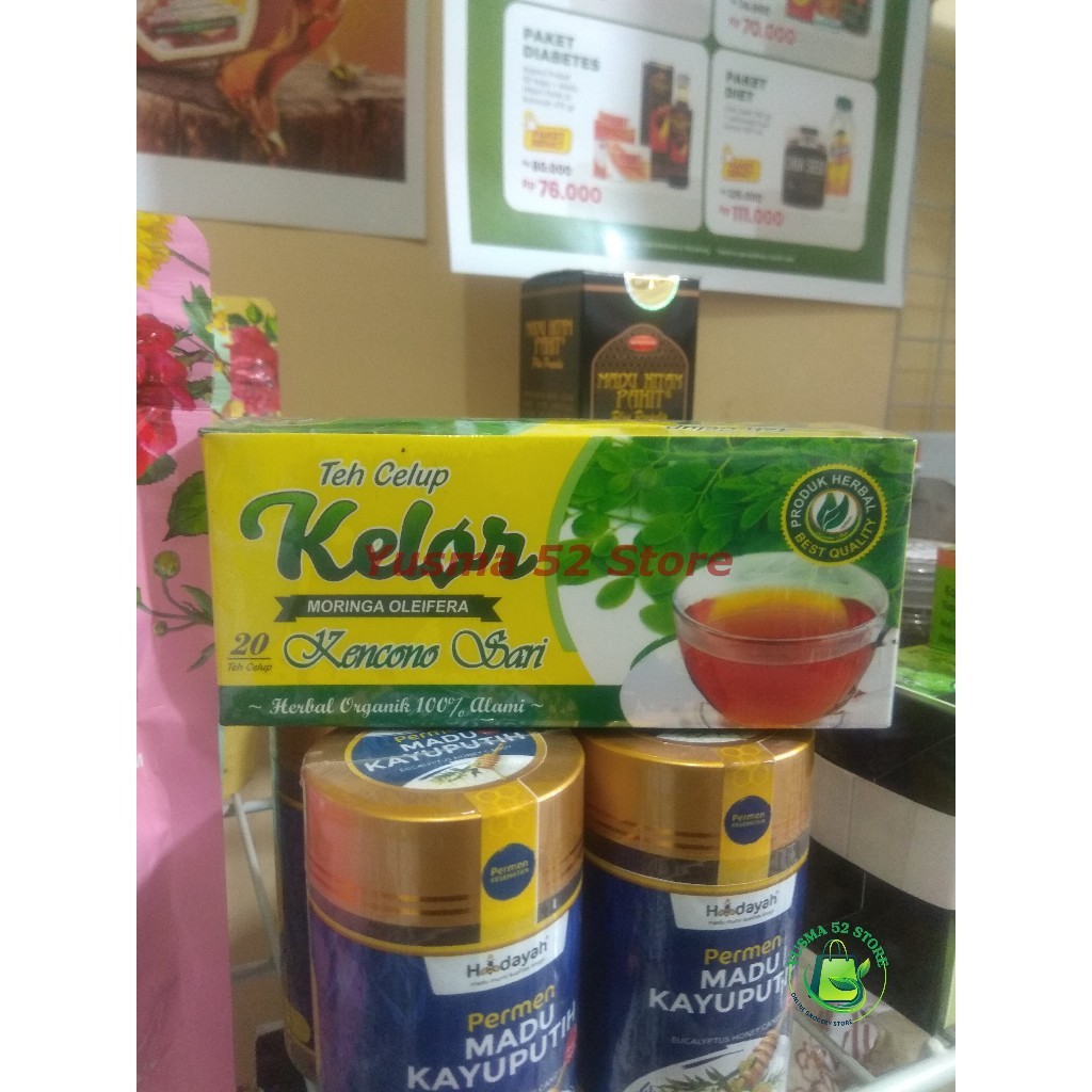 

Teh Celup Daun Kelor Kencono Sari Alami 100% Herbal