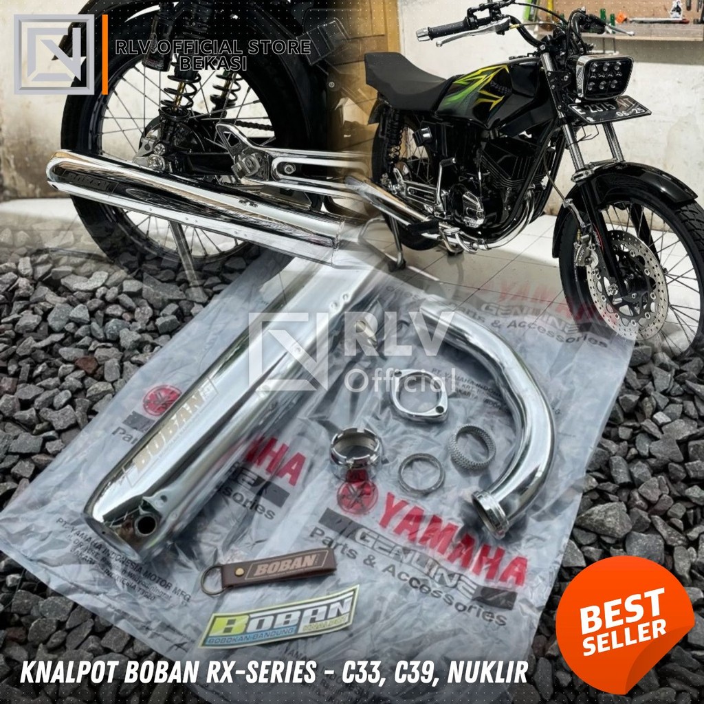 KNALPOT BOBAN SUDAH LASER TERBARU C33 C39 NUKLIR