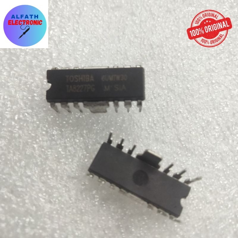 IC TA 8227 PG TRANSISTOR TA8227PG TA8227 PG ORIGINAL KUALITAS BAGUS