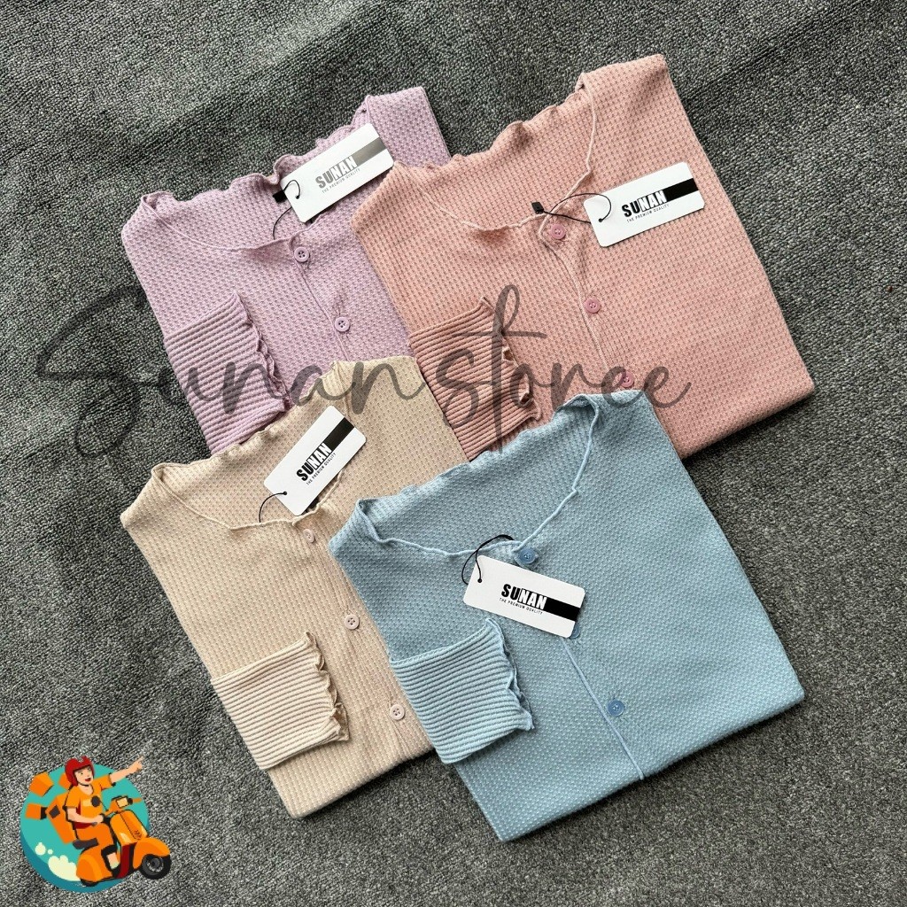 Cardigan Crop Knit Premium / Cardigan Rajut / Cardigan Crop Top