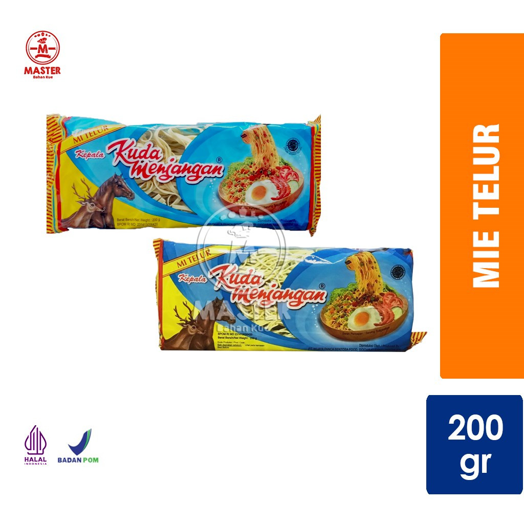 

Mie Telor Kuda Menjangan [200 gr]