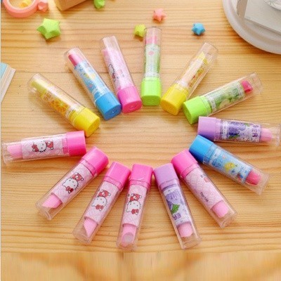 

Penghapus Pensil Bentuk Lipstik Karakter Kartun Warna Warni 482