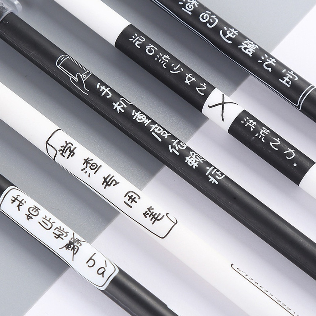 

SR Pulpen Aksen Jepang 0.5MM Alat Tulis Kantor dan Sekolah / Pena Gel Tinta Hitam / Pulpen Gel Japanese / Bolpoin Pena Cair S116