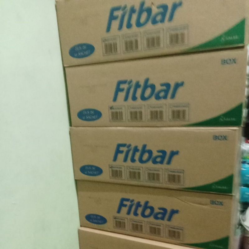 

Fitbar 1 Karton (6 Box Isi 12) Snack Sehat Serat Tinggi