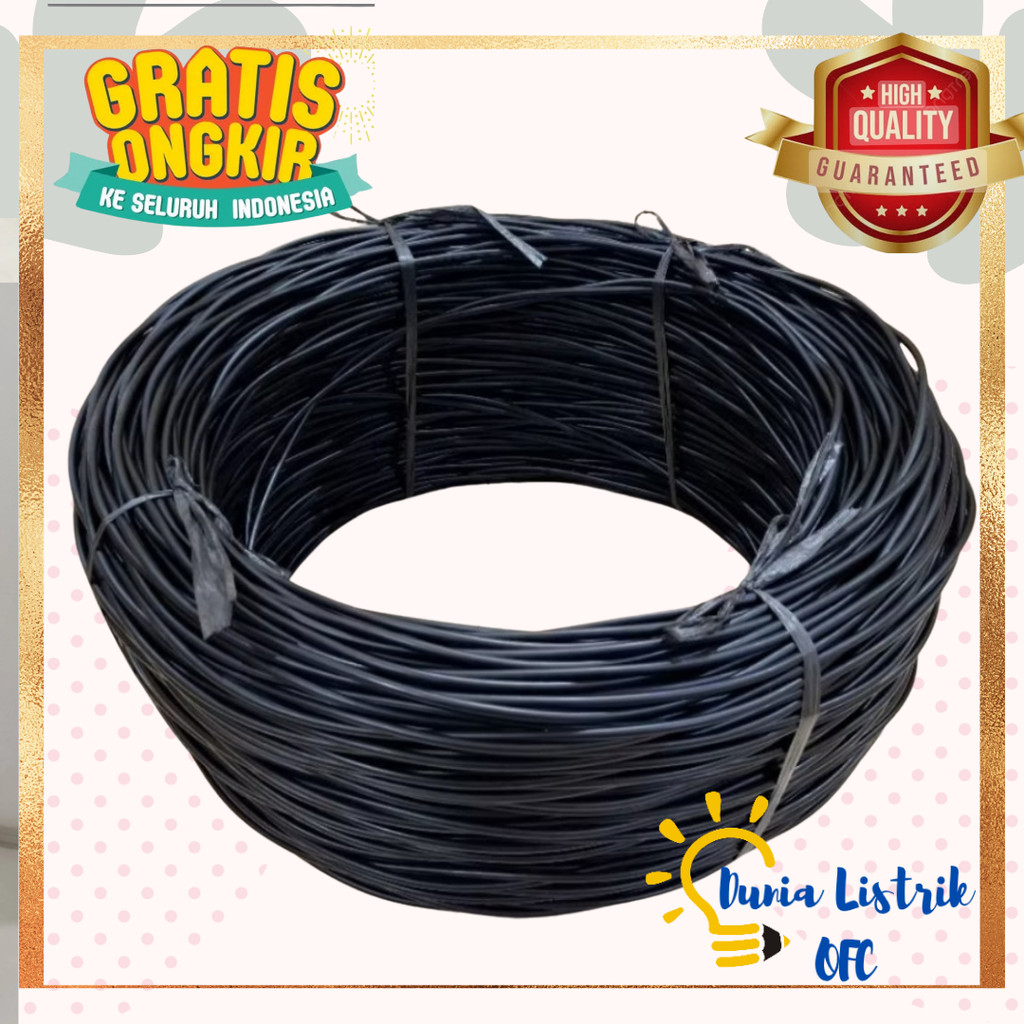 Kabel DX 2x16mm Extrana SNI per meter Kabel Tiang Lampu Jalan Kabel LVTC Kabel DX Kawat Besar