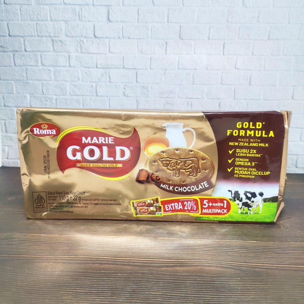 

ROMA MARIE GOLD MILK & CHOCOLATE 132GR
