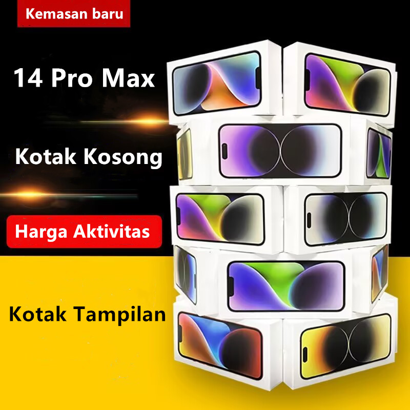 

Kotak grosir iPhone 14 Pro Max, kotak kemasan massal kotak iPhone 14 Pro Max/kotak baru/harga grosir/dapat dilengkapi dengan kabel data