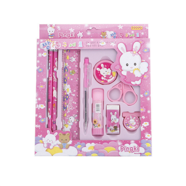 

Paket Alat Tulis Set 9 In 1 Mini Stationery Set Karakter Set Alat Tulis Anak Kado Souvenir 1020