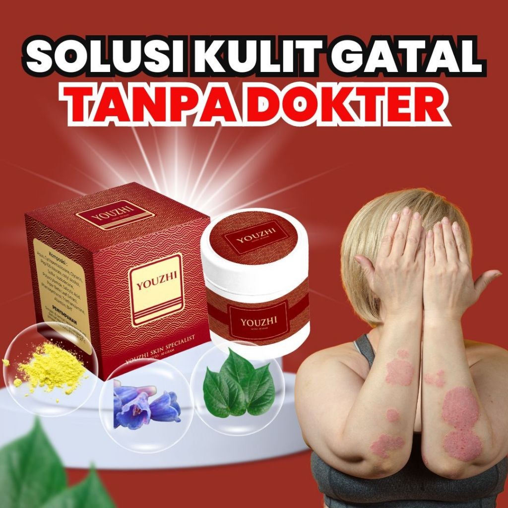 YOUZHI 100% Obat Salep GATEL,PANU,KUDIS & KURAP
