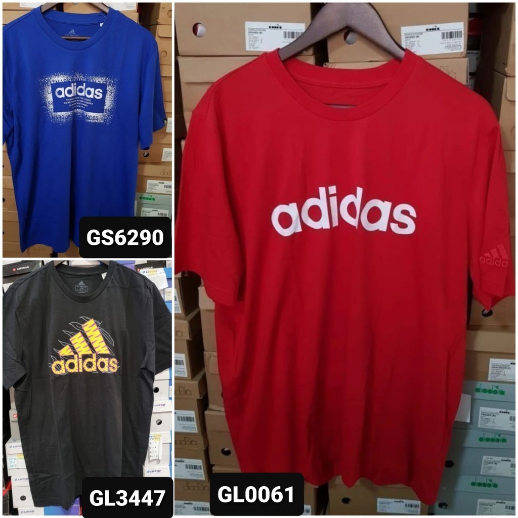 ORIGINAL SALE 70% KAOS BANYAK MACAM ADIDAS GL0061 GS6290 GL3447 MEN