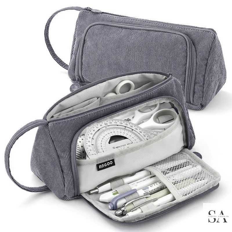 

Tempat Pensil Multi Layer Pencil Case Pouch Stationery