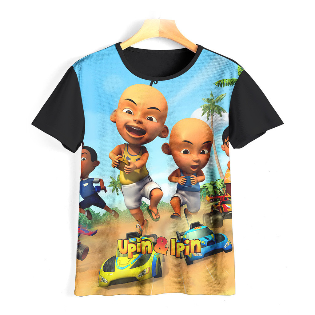 Kaos Upin & Ipin Keren dan Adem | Kaos Anak Upin Dan Ipin | 046UI002