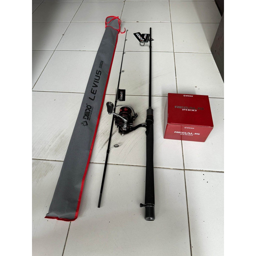 Pancing Galapung Galatama satu set Joran Daido Reel Iroly