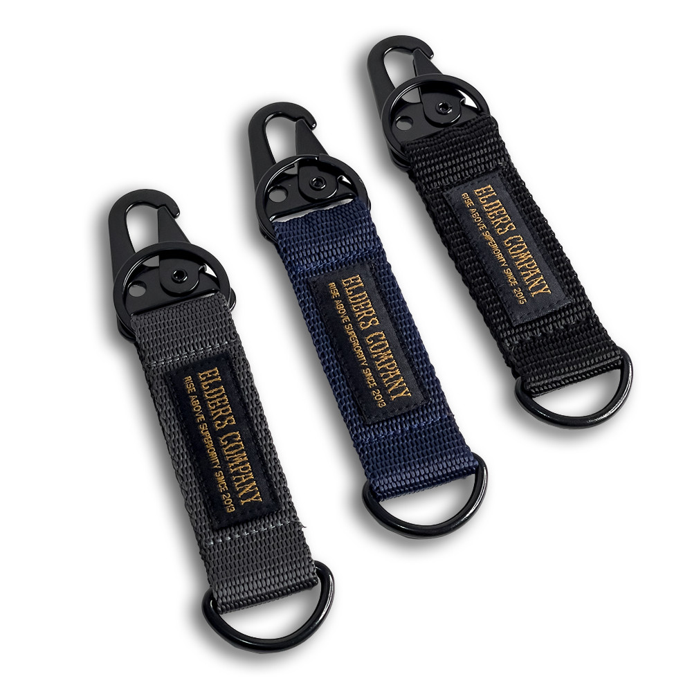 Elders Company Webbing Keychain