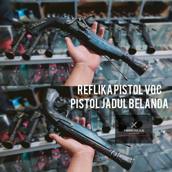 REFLIKA PIST0L VOC JAMAN DULU PROPERTI FILM