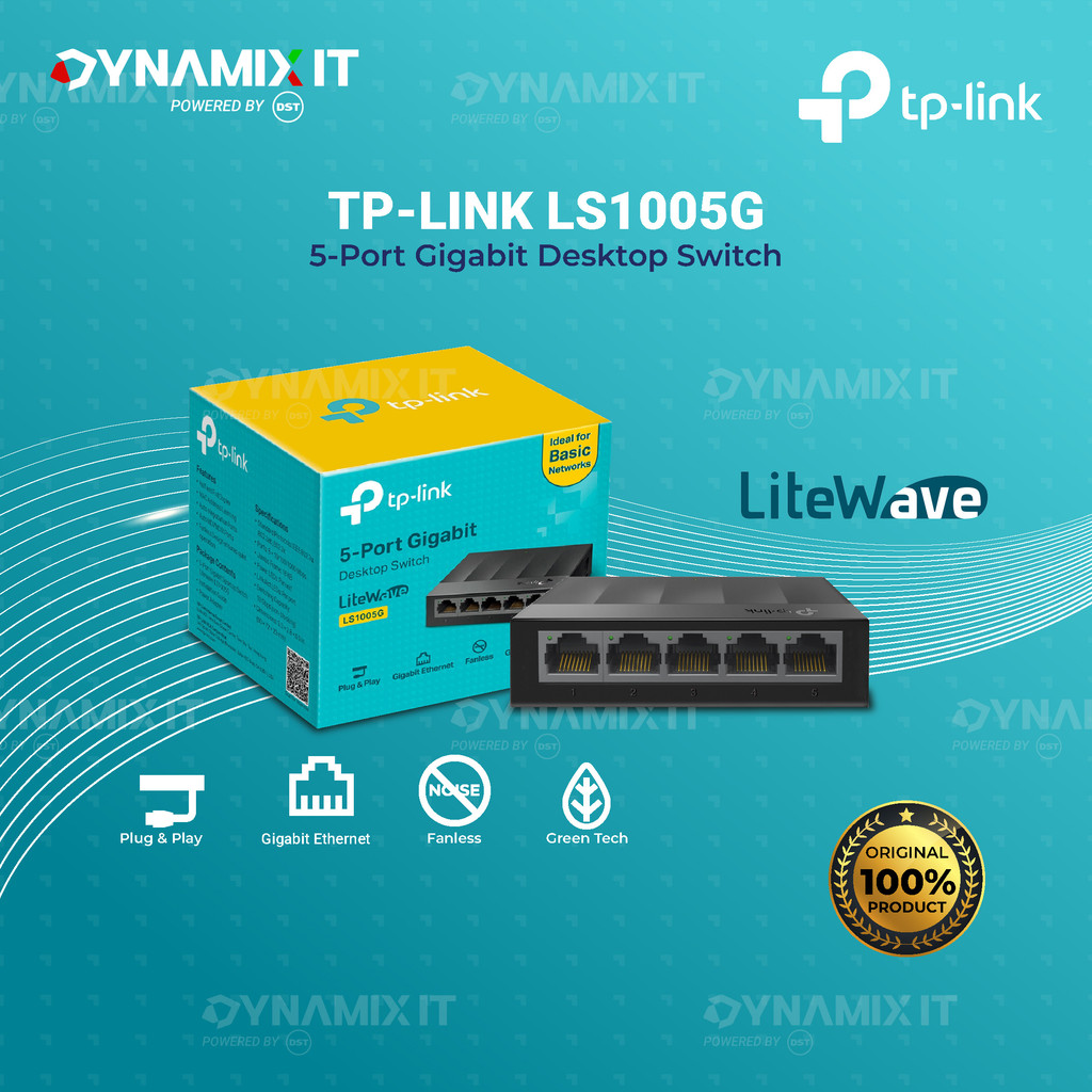 TP-LINK / TP LINK LS1005G 5-Port Gigabit Desktop Switch