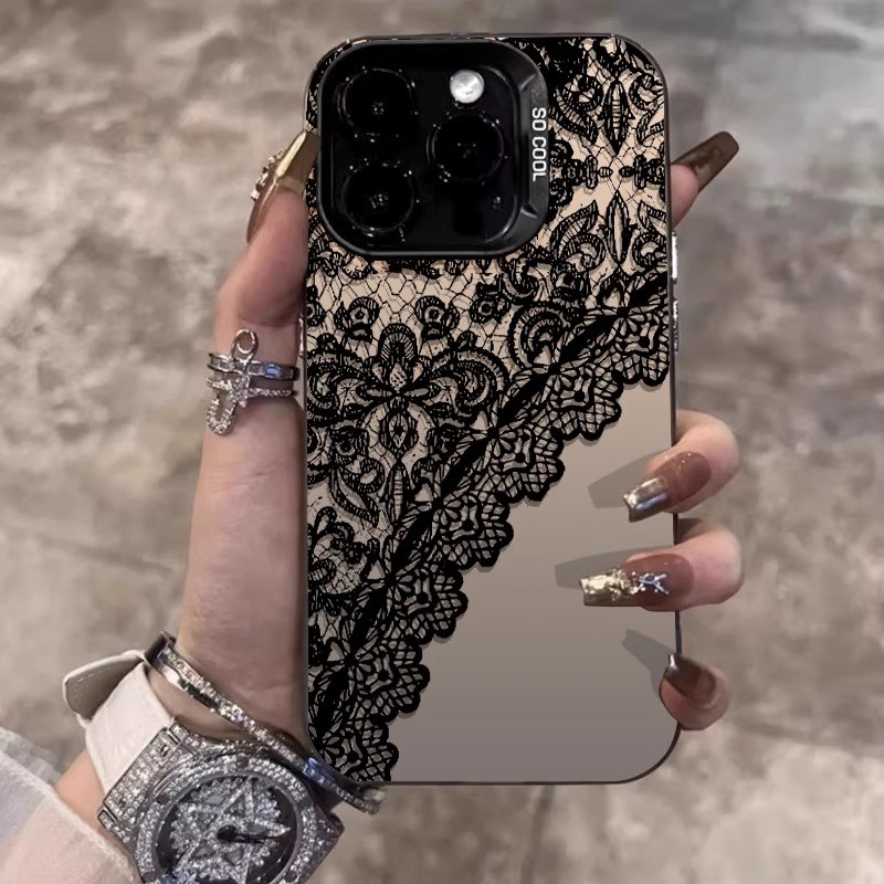 Nudesign Corak lapisan Sesuai untuk phone case OPPO a16 aesthetic a18 premium a5s one piece a17 case