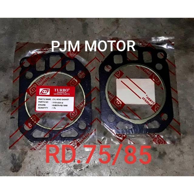 

Gasket Head Paking Deksel Mesin kubota Rd75 Rd85 amplas