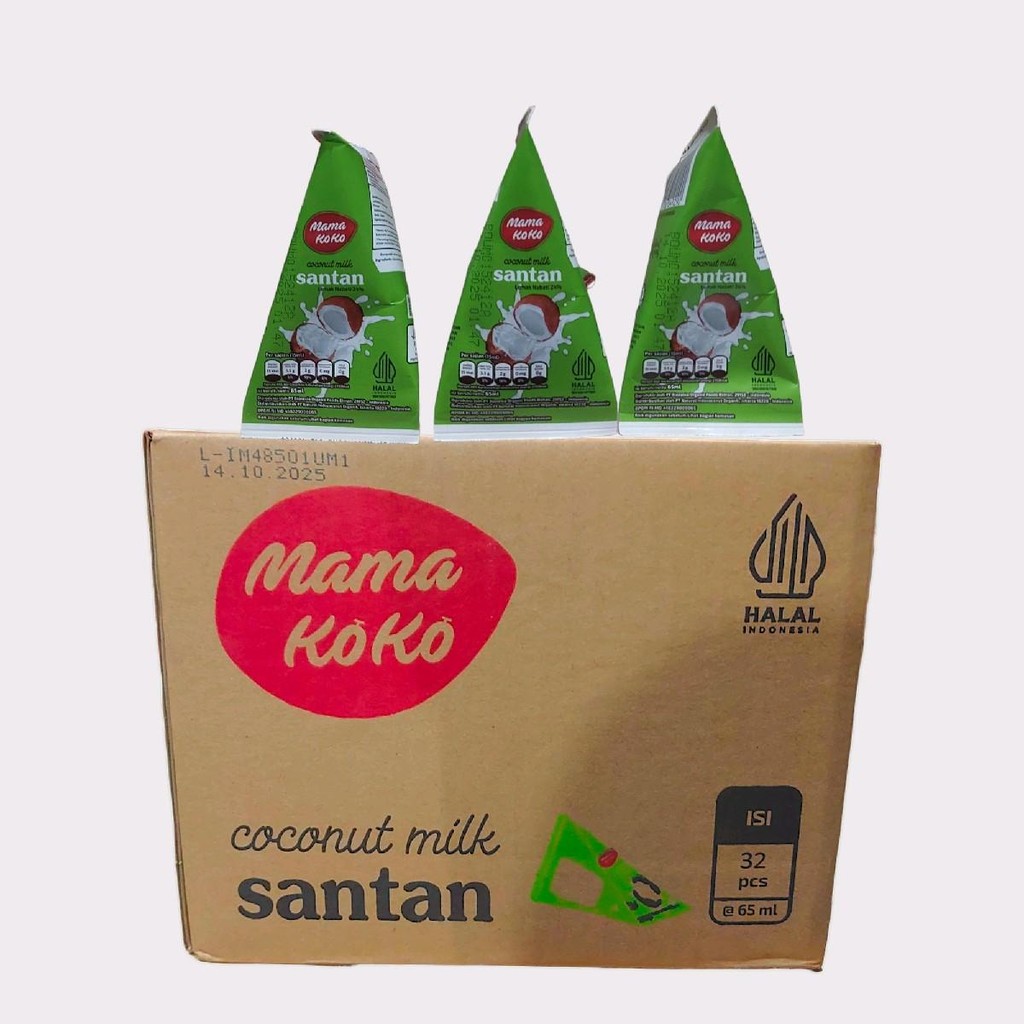 

Promo 1 Dus Santan Mama Koko 65ml isi 32 pcs Dairy Milk Susu Bayi
