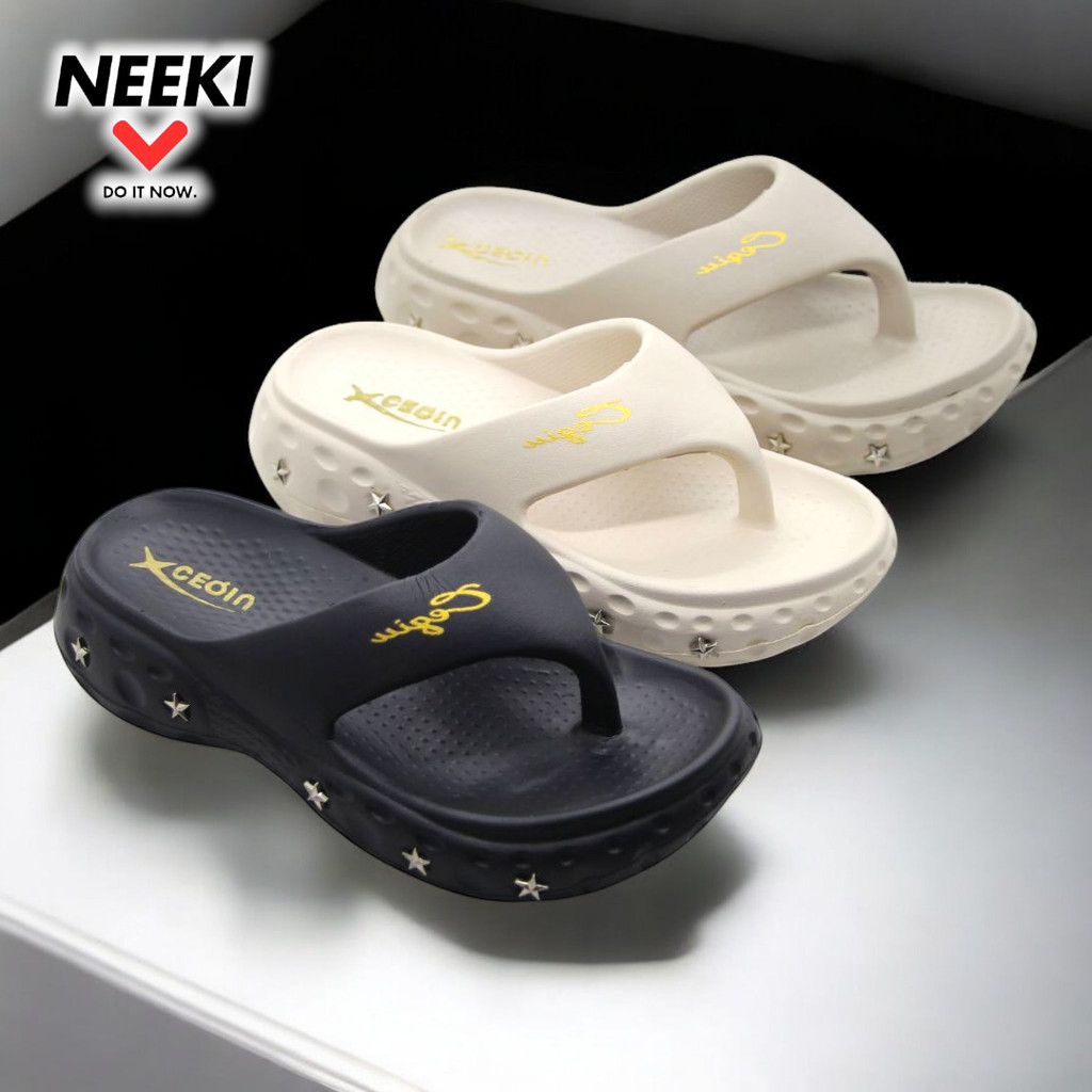 NEEKI EH67 | Sandal Jepit Wanita Terbaru 2025 | Sendal Jepit Wanita Korea Branded original | Sandal 