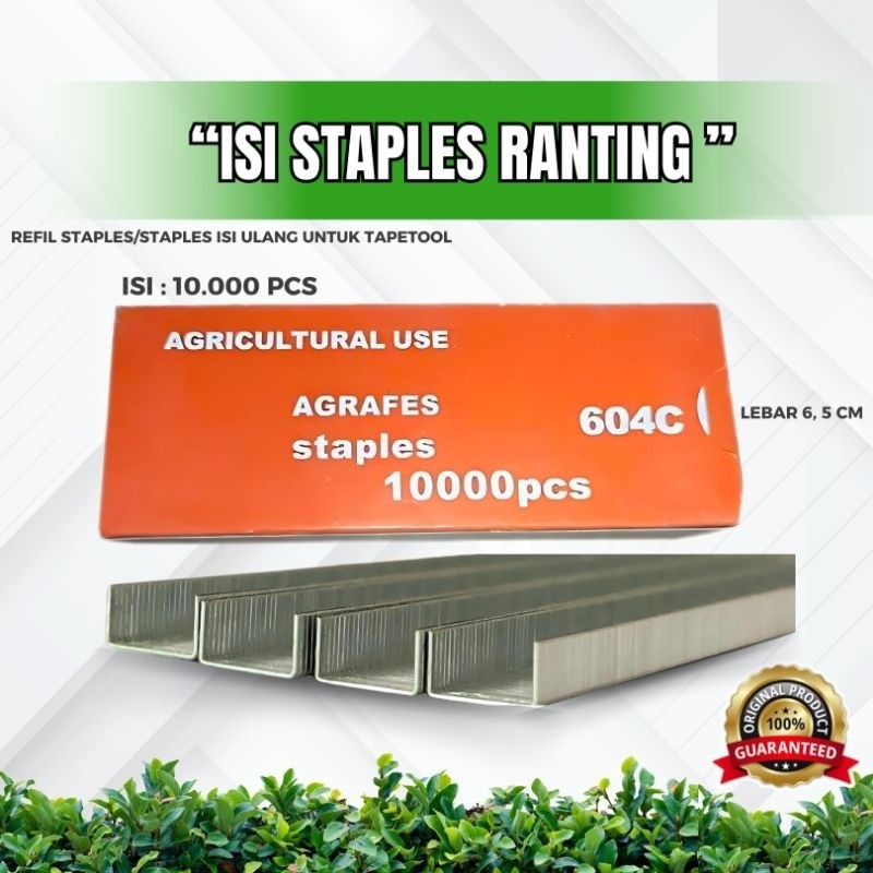 

PLAOSANSTORE ISI STAPLES RANTING ( TAPETOOL REFILL STAPLES )