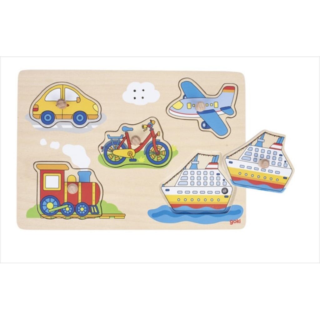 Goki Sound Puzzle Vehicles