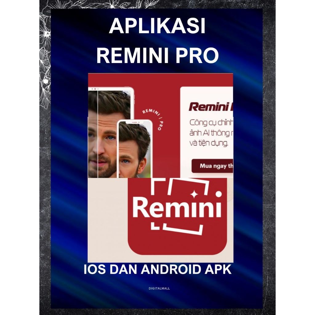 APLIKASI REMINI PRO IOS DAN ANDROID INI APLIKASI BUKAN WEB 