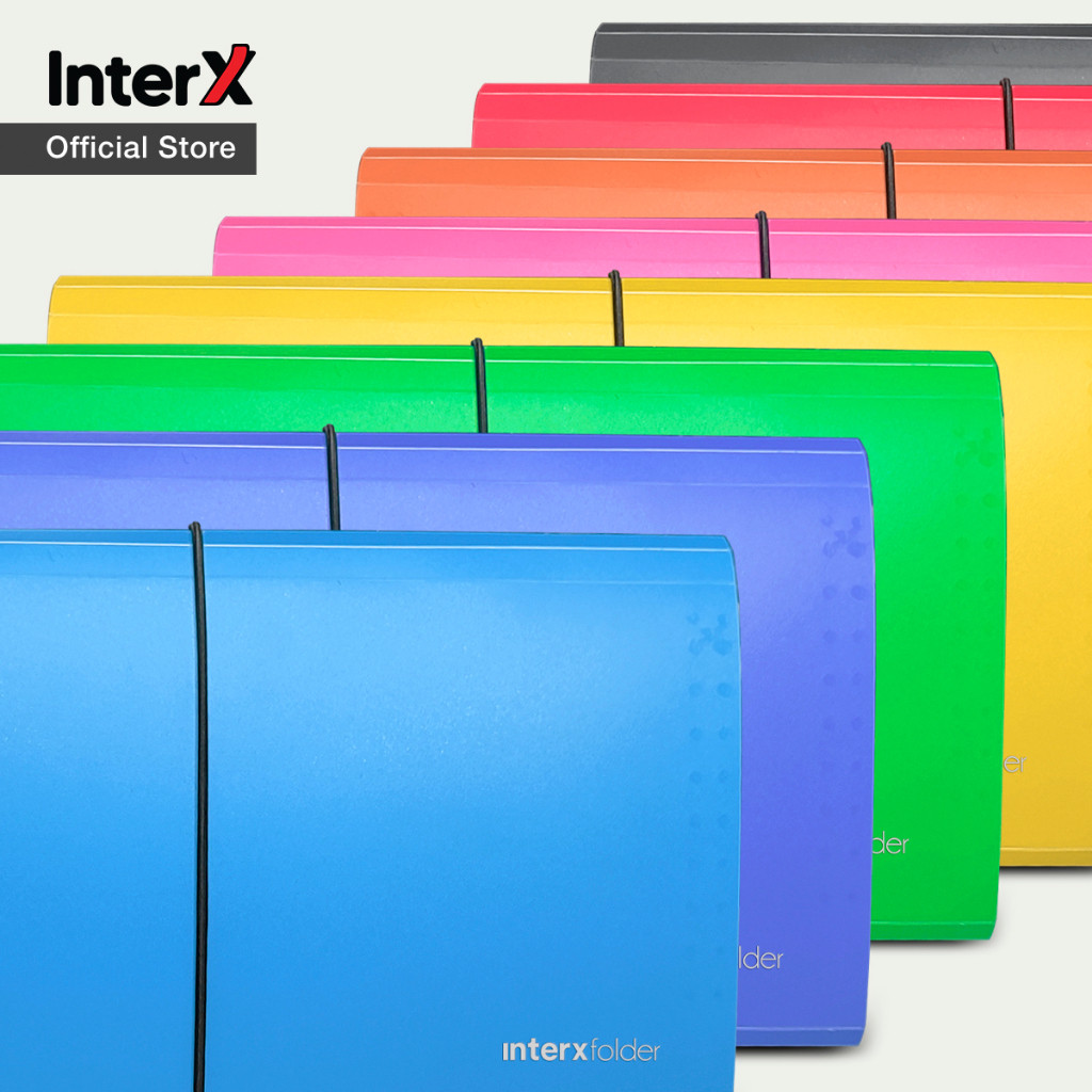

(PCS) INTERX Expanding File Cheque Size 13 Pockets Macarons / MAP GIRO / MAP SEKAT / MAP HARMONIKA