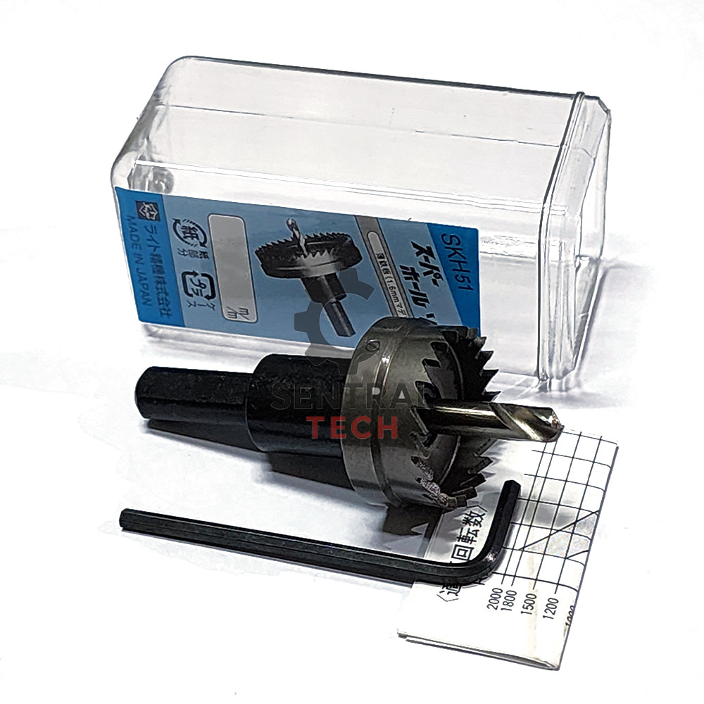 MATA BOR HOLESAW HSS 13MM MADE IN JAPAN / MATA BOR HOLESAW SKH-51 13 MM JAPAN