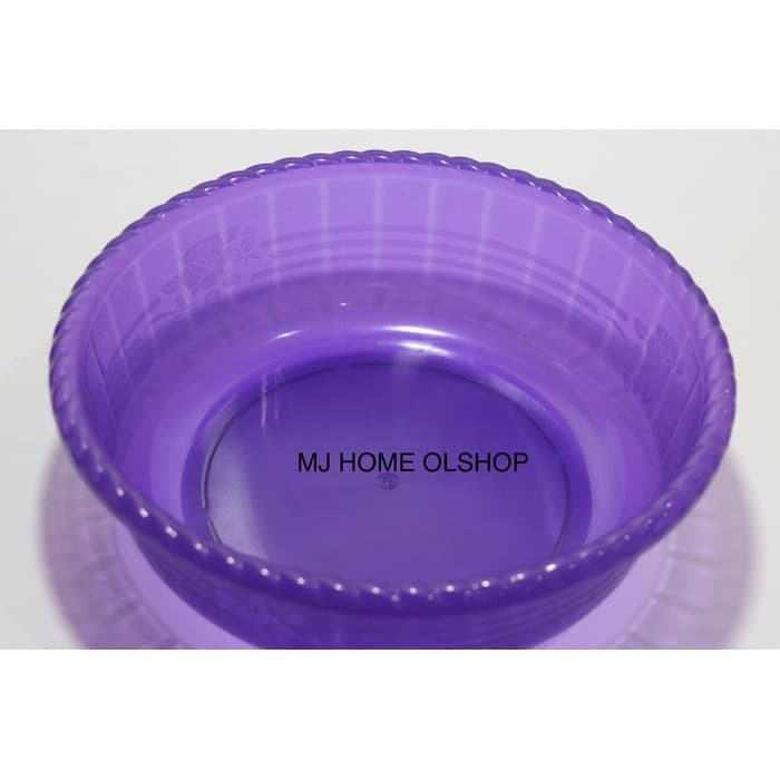 Baskom Plastik Transparan Kmp 14 / Baskom sayur / Baskom Serbaguna